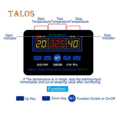 12/220V 10A Electronic Digital Temperature Controller Thermostat Control Switch Electronics
