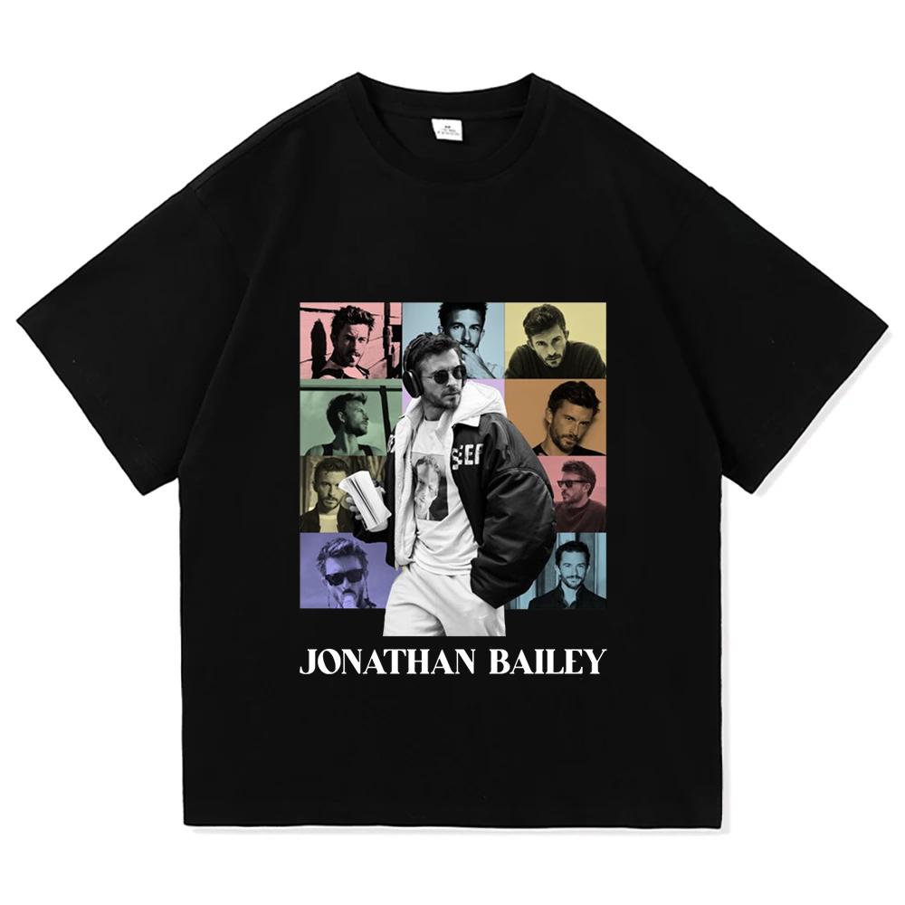 Wicked for Good Jonathan Bailey T-shirt Loose Short Sleeve Cotton Female Tshirts O-neck Women Men Unisex Clothing Print T Shirt