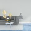 Leaves Statue Bookshelf Sculpture Monkey Buddha Figure Buddhist Collectible Miniature