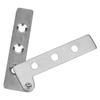 Stainless Steel Tone Door Pivot Hinge for Screens and Invisible Doors
