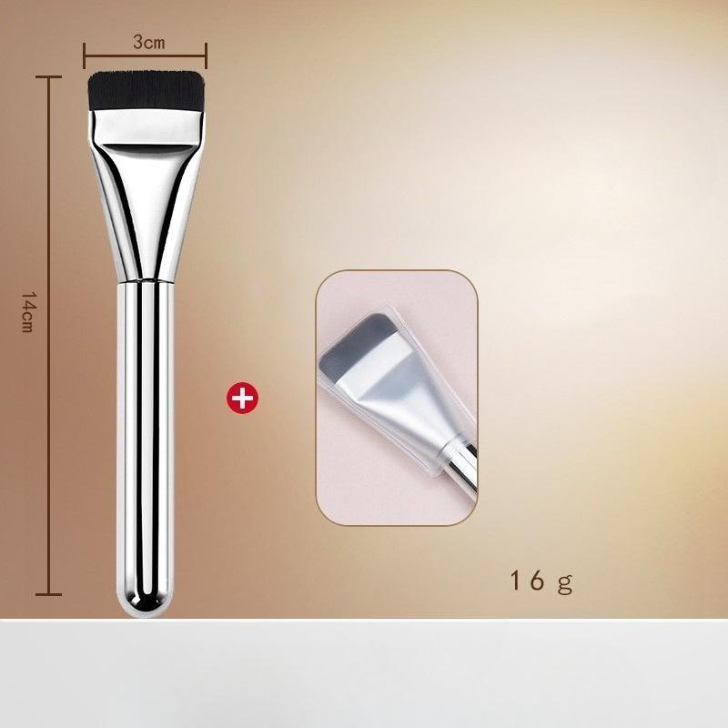 Straight Line Foundation Make-Up Brush Flat Blade Cosmetic Brush, Base Brush Liquid Foundation Special Facial Mask Beauty Brush Tool