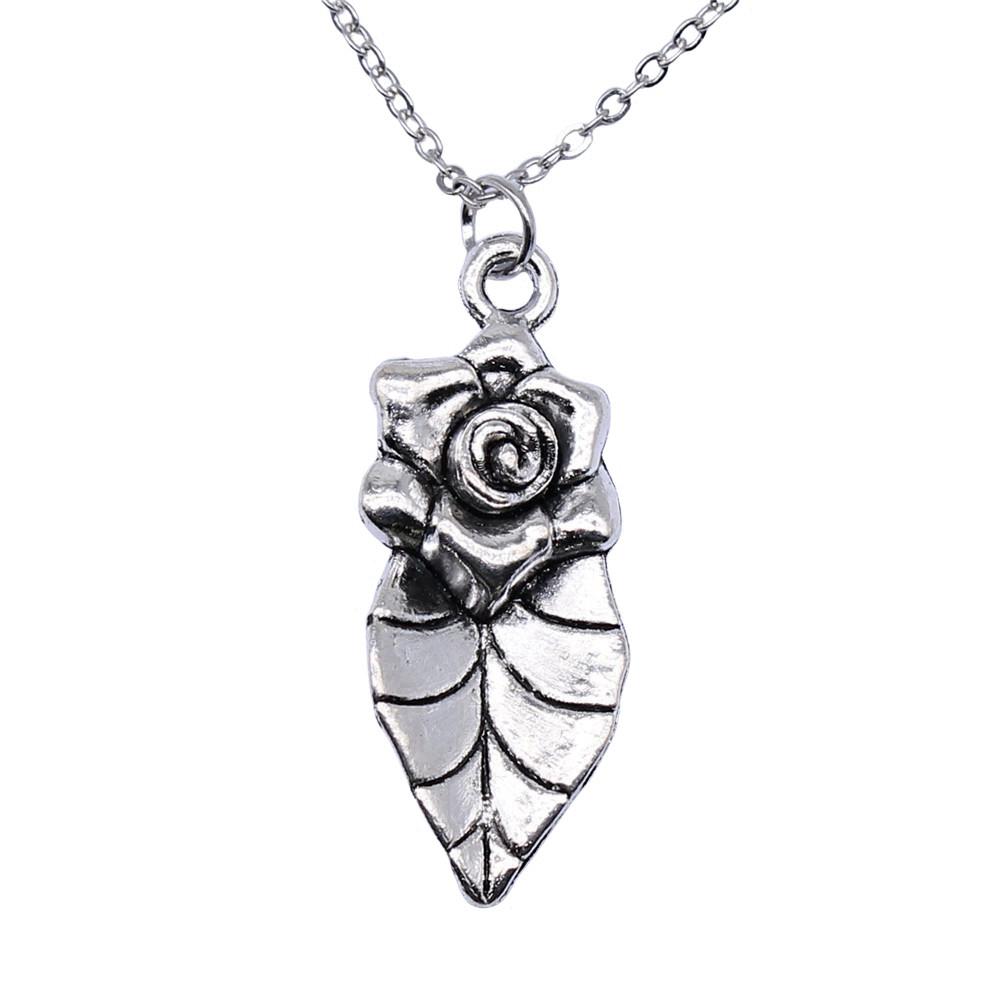 Tree Of Life Pendant Heart Necklace Nature Love Symbol Jewelry 40cm Short Chain
