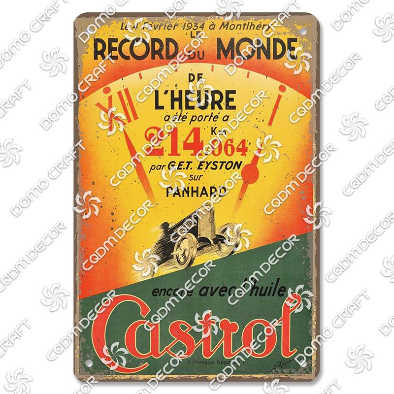 Motor Oil Poster Vintage Metal Plate Energol Oilzum Car Parts Oil Change Metal Tin Signs Wall Decor Garage Club Man Cave