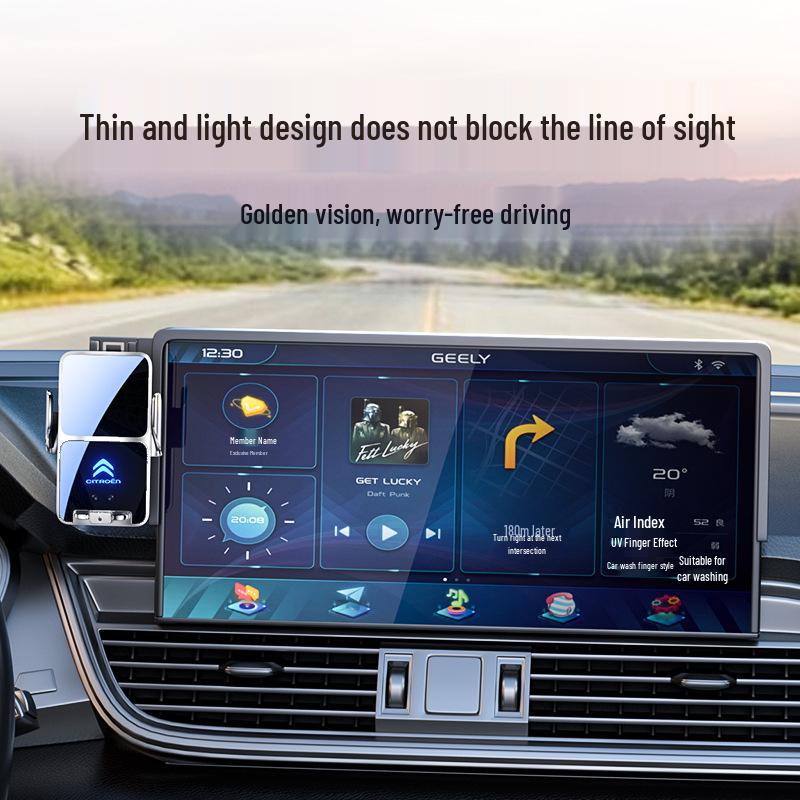 Citroën Versailles C5X Phone Holder - Fixed Mobile Car Mount Interior Decor