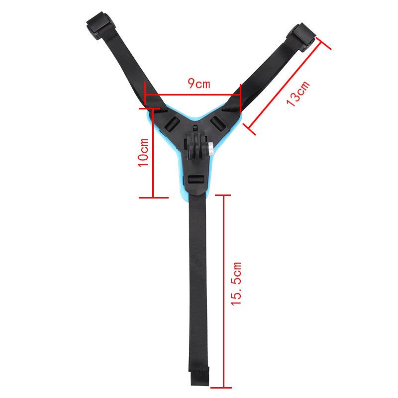 DJI GoPro13 Off-road Motorcycle Helmet Chin Mount for Action Cameras