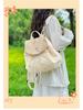 High-End Rucksack für Damen im koreanischen Stil, niedlich, leicht mit Kordelzug, für Pendler und Ausflüge