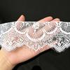 (3 meters/lot) width 160mm Floral Embroidered Eyelash Lace Ribbon Clothing Accessories lace material Handmade