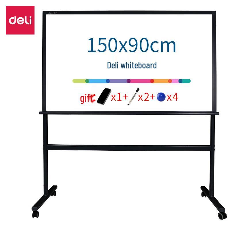 Deli 7888 H-Stand Magnetic Whiteboard 150x90cm