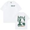 Rapper Frank Retro Graphic T Shirt Men's Women Hip Hop Ocean Album Clothing T-Shirts Y2k Unisex Blond Fashion T-shirt Unisex