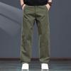 Jie Leinor Men's Cotton Loose Straight-Leg Work Pants