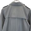 agnes b. trench coat 36 Gray Women Used