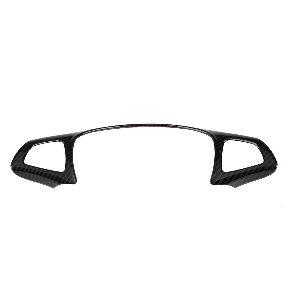 Carbon Fiber Style Steering Wheel Frame Trim for Mercedes Benz C E GLC Class W205 W213 X253