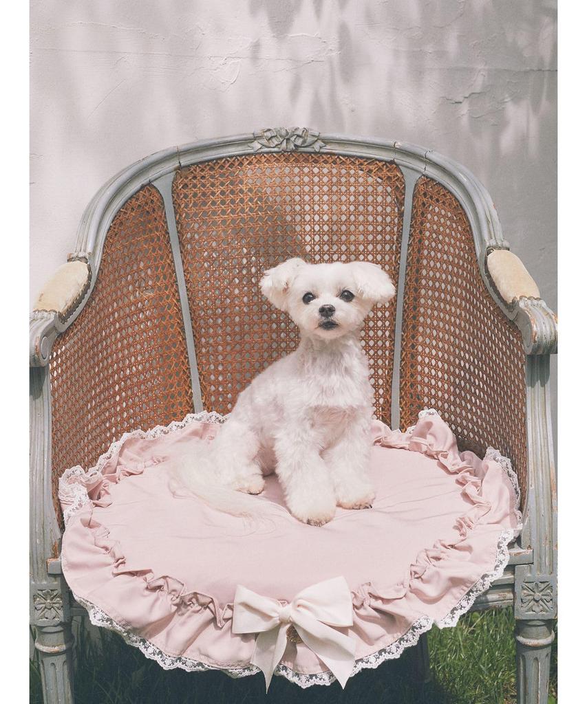 De Apparel Frill Mat for Pink [Maison Fleur] Women,