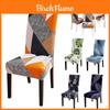 Stretch Esszimmerstuhlbezüge Überzüge Staubdicht Weicher Stoff Für Elegante Heimdeko