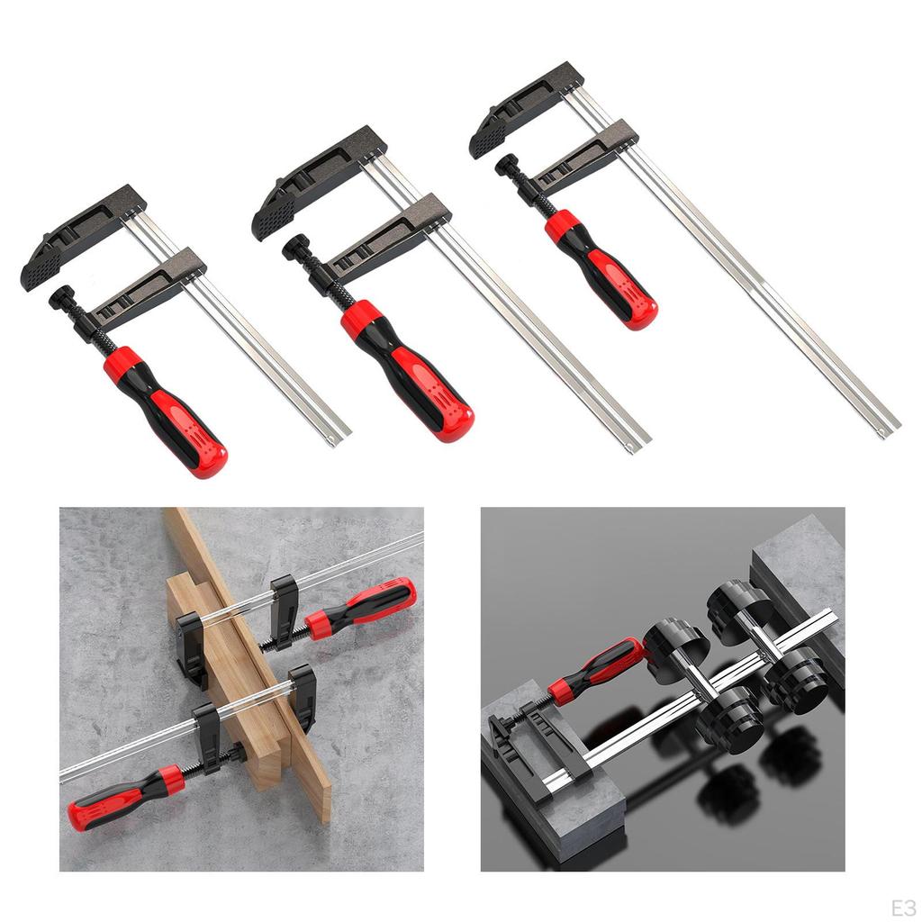 Bar Clamp F Carbon Steel Heavy Duty Fast Sliding Clip Woodworking Tool for Workbench
