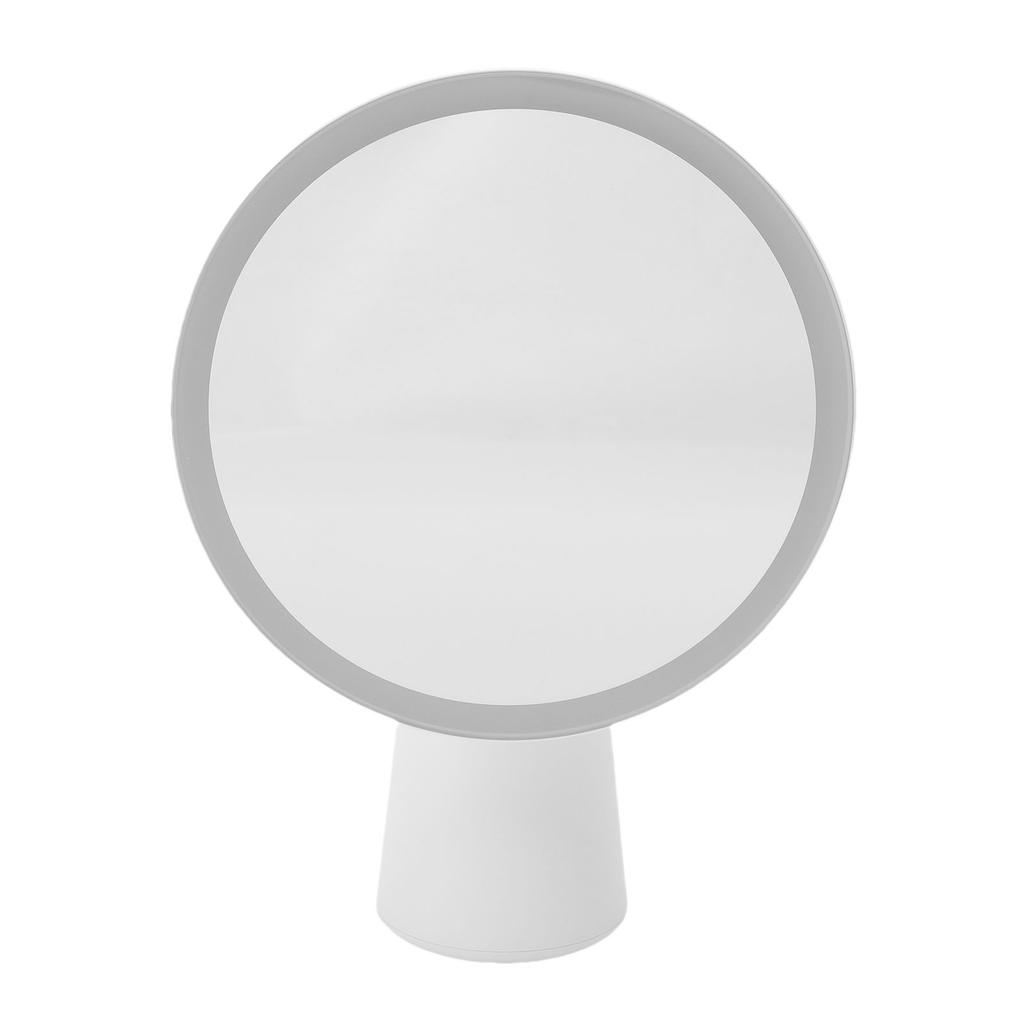 Sunscreen Test Mirror 7.6 Inch Type C Rechargeable Support Phone Charging Portable Travel Makeup Mirror with LED Light