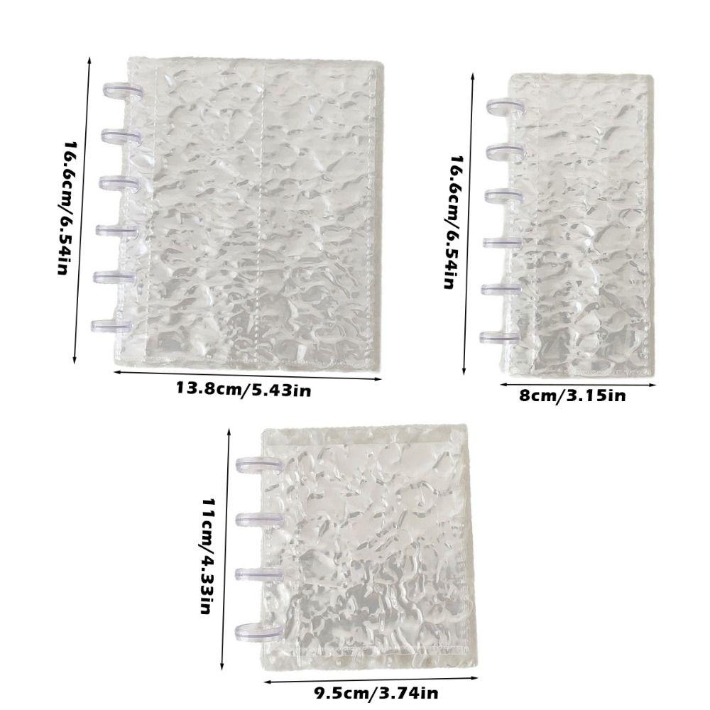 Mushroom Hole Photocards Holder Loose Leaf Bill Storage Booklet Idol Card Collection Binder Gift
