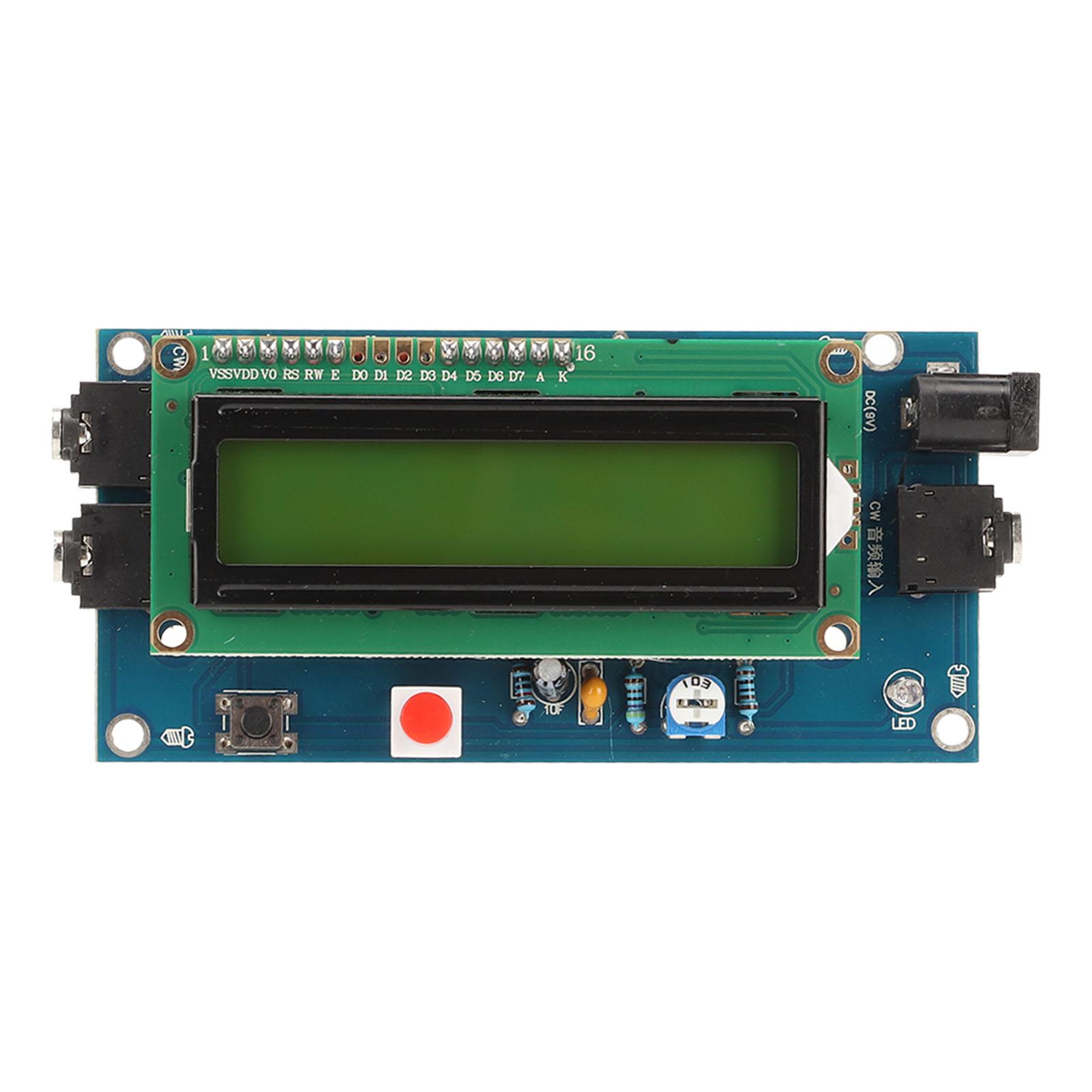 

Ham Radio Essential CW Decoder DC7‑12V 500 MA Morse Code Reader Translator for Outdoor