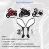 AHL Rückspiegel Seitenspiegel Kompatibel mit Hyosung GT125R GT250R GT650R GT650S/HONDA CBR900 CBR919 CBR929 CBR954 1998-2003, 88110-MAS-E01
