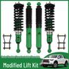 Adjustable Shock Absorber Lift Kit for Shuailing T6/T7/T8/T8pro Hantu Pickup Trucks - 2-Inch Off-Road Modification