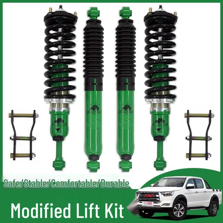 Adjustable Shock Absorber Lift Kit for Shuailing T6/T7/T8/T8pro Hantu Pickup Trucks - 2-Inch Off-Road Modification