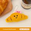 1Pc Cute Plush Gourmet Crocodile Doll Pendant Keychain Kawaii Cartoon Bread Doll Pendant Backpack Decoration Accessories Gifts