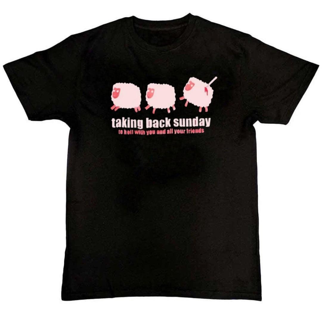 Sheep Taking Back Sunday you and all your friends Mens T-Shirt S-4XL S