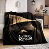 1 Stück Der Herr der Ringe Flanell-Kuscheldecke Leicht Weich Warm Ganzjahresdecke für Sofa, Bett, Reisen, L1028019