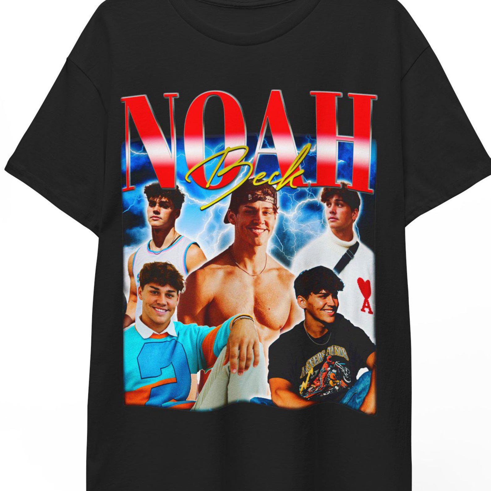 Noah Beck, Noah Beck Shirt, Retro Noah Beck Tshirt, Noah Timothy Beck Shirt, Vintage Noah Beck Shirt, Noah Beck Soccer Tees Gift Clothing 3XL