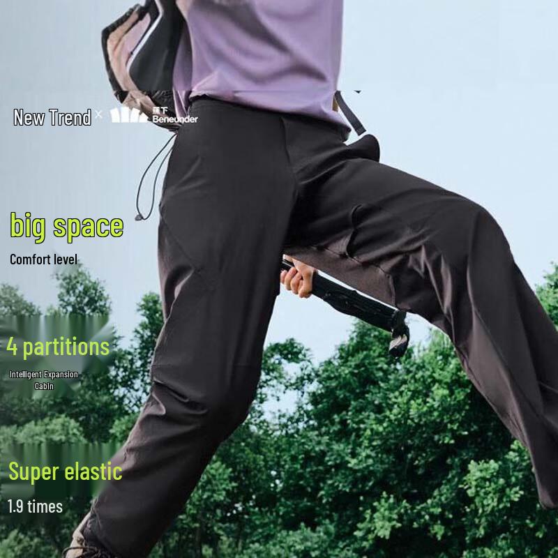 Beneunder Men s EL594 Stretchy Outdoor Trousers M