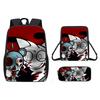 Incredibox Cartoon Pattern Backpack Shoulder Bag Pencil Case Three Set Piece