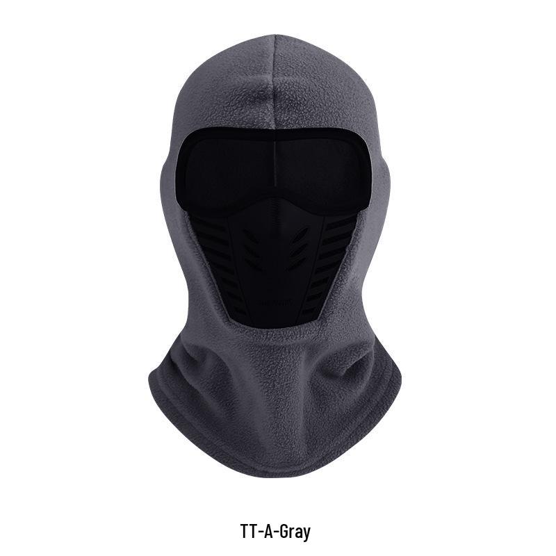Thick Fleece Winter Balaclava: Dustproof Warm Ski & Motorcycle Mask