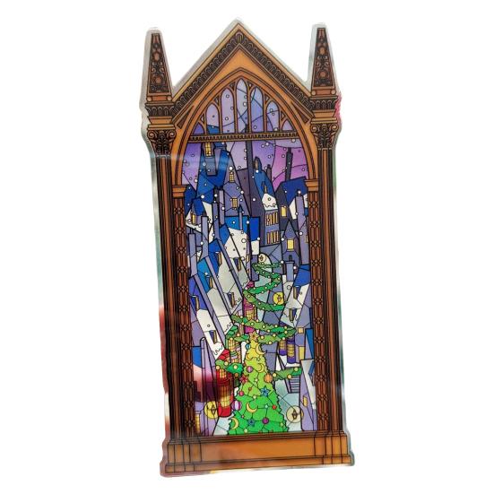 

Винтажная акриловая закладка для книг Fantasy Multicolor Book Marker Glass Colored Window Design C