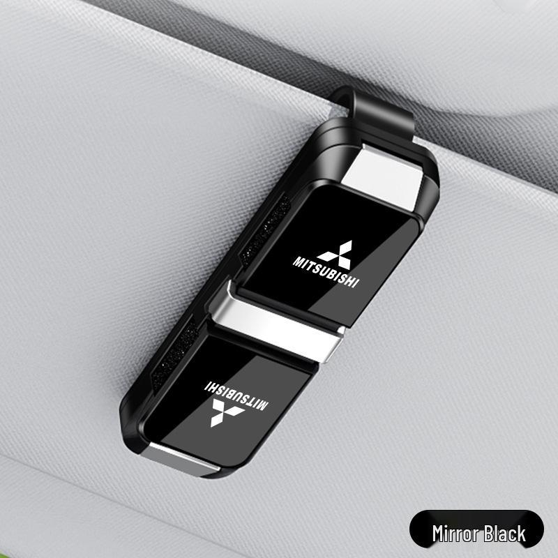 Clip multifunzione per aletta parasole per occhiali da sole Mitsubishi Outlander e Pajero