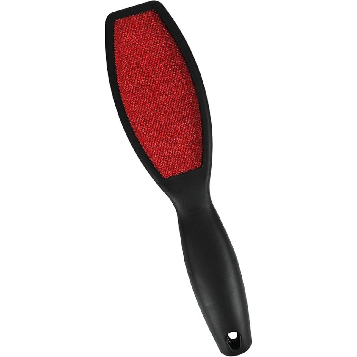 

Набор из 2 двухсторонних велюровых щеток для чистки ворса! Удаляет ворс, пыль, перхоть и шерсть домашних животных с одежды и обивки чёрный