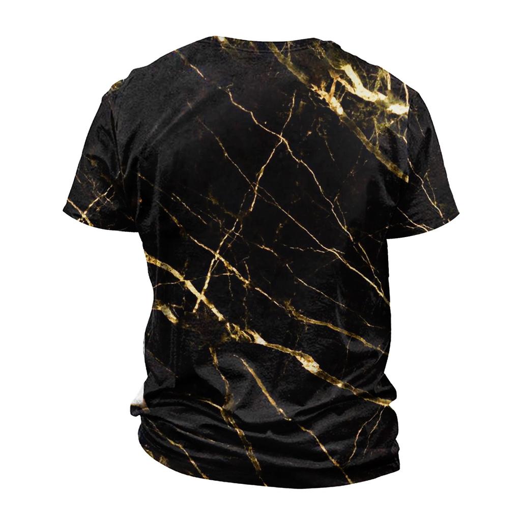 Europeu e americano em torno do pescoço casual estilo étnico retro impresso manga curta camiseta topo