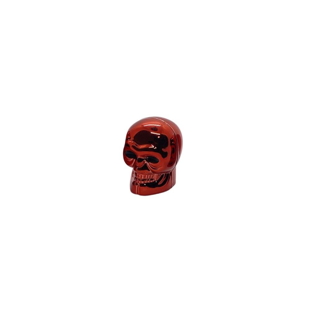 1Pc Antirust Copper Core Bike Tires Valve Caps Skull Style Tire Valve Cap Valve Stem Cap  Motorcycle