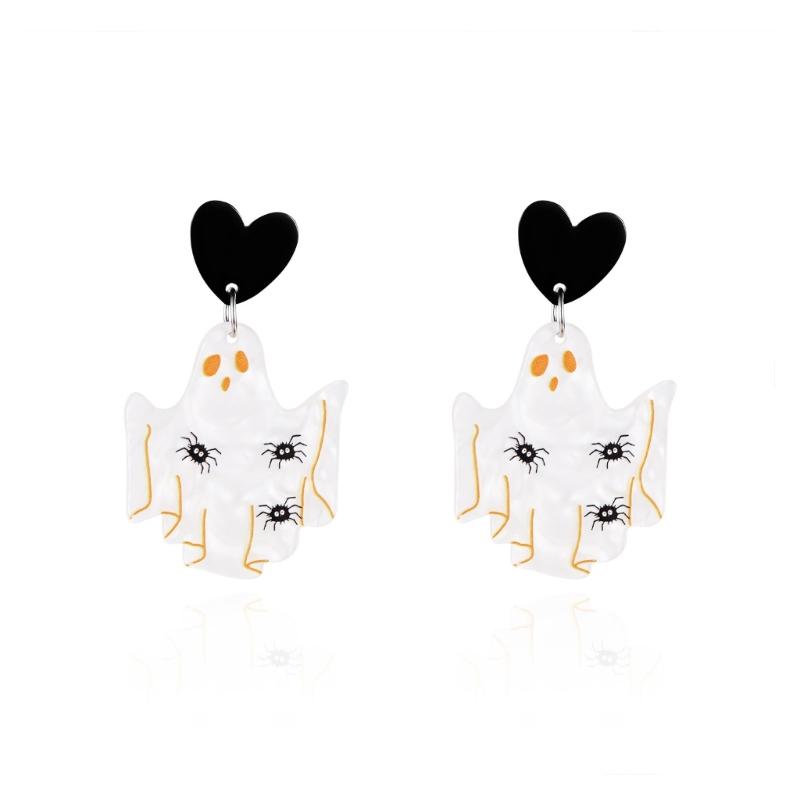 Stylish Acrylic Dangle Earrings For Costume Event Halloween Theme Accessories for Women Holiday Jewelry