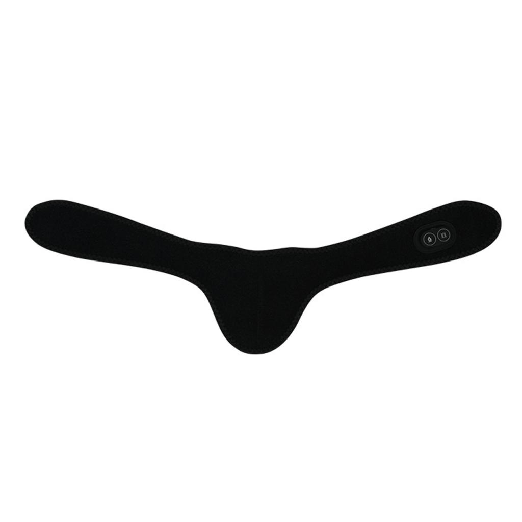 Nackenheizkissen mit 3 Heizstufen, Massage, elektrischer Nackenwärmer zur Schmerzlinderung, USB-Aufladung, Schulterheizkissen für Nackensteifheit, fördert die Durchblutung