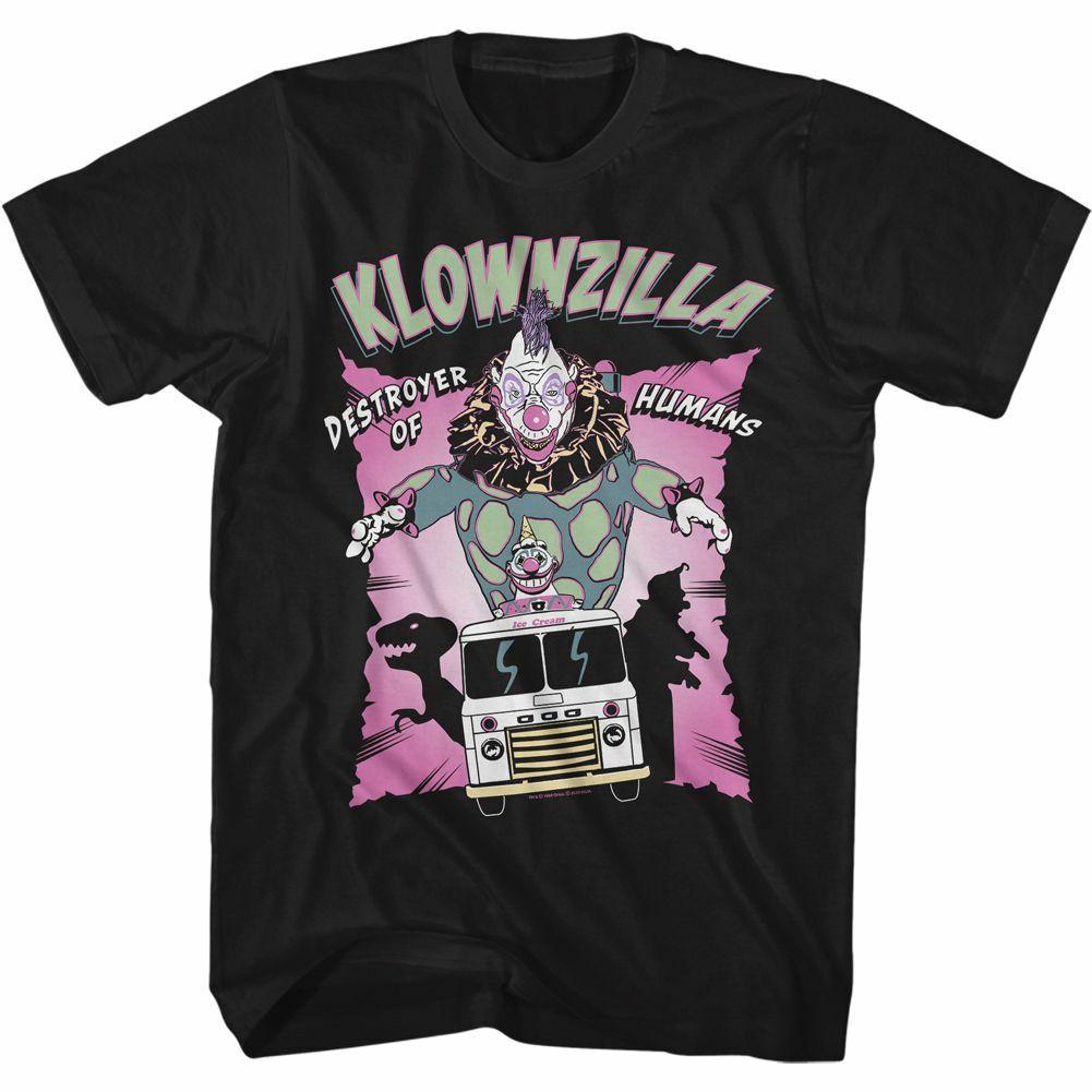 Killer Klowns Klownzilla Black T-Shirt S