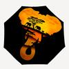 1pc African Safari Automatic Folding Umbrella - 8-Rib Compact Travel Umbrella Durable & Portable for Outdoor Use, Perfect Gift for Birthdays105