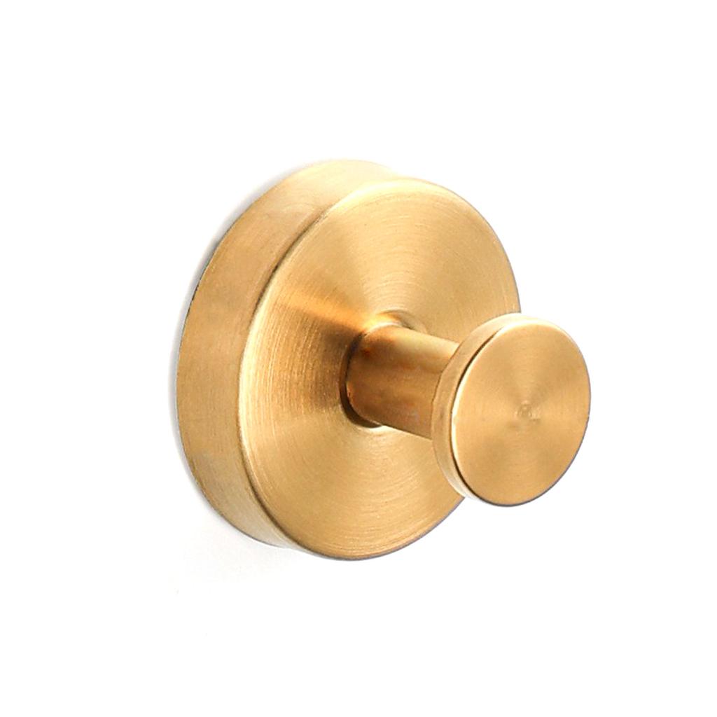 2pcs Stainless Steel Clothes Hooks,Wall Mounted Towel Hook for Bathroom Shower Room,Home Multi-Purpose Sturdy Hanging Coat Hook