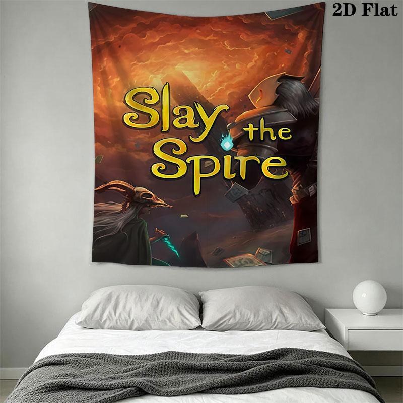 Slay the Spire Wall Hanging Printed Fabric Blanket Decorative Tapestries for Bedroom Living Room Home Decor