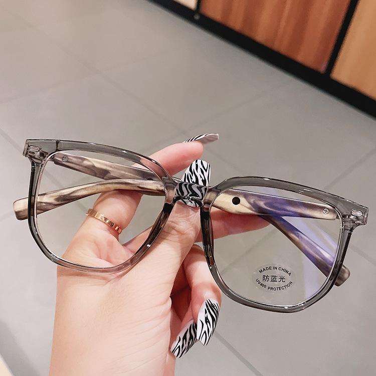 Big Square Reading Glasses Women Luxury Brand Rivet Anti Blue Light Computer Glasses Optical Prescription Eyewear