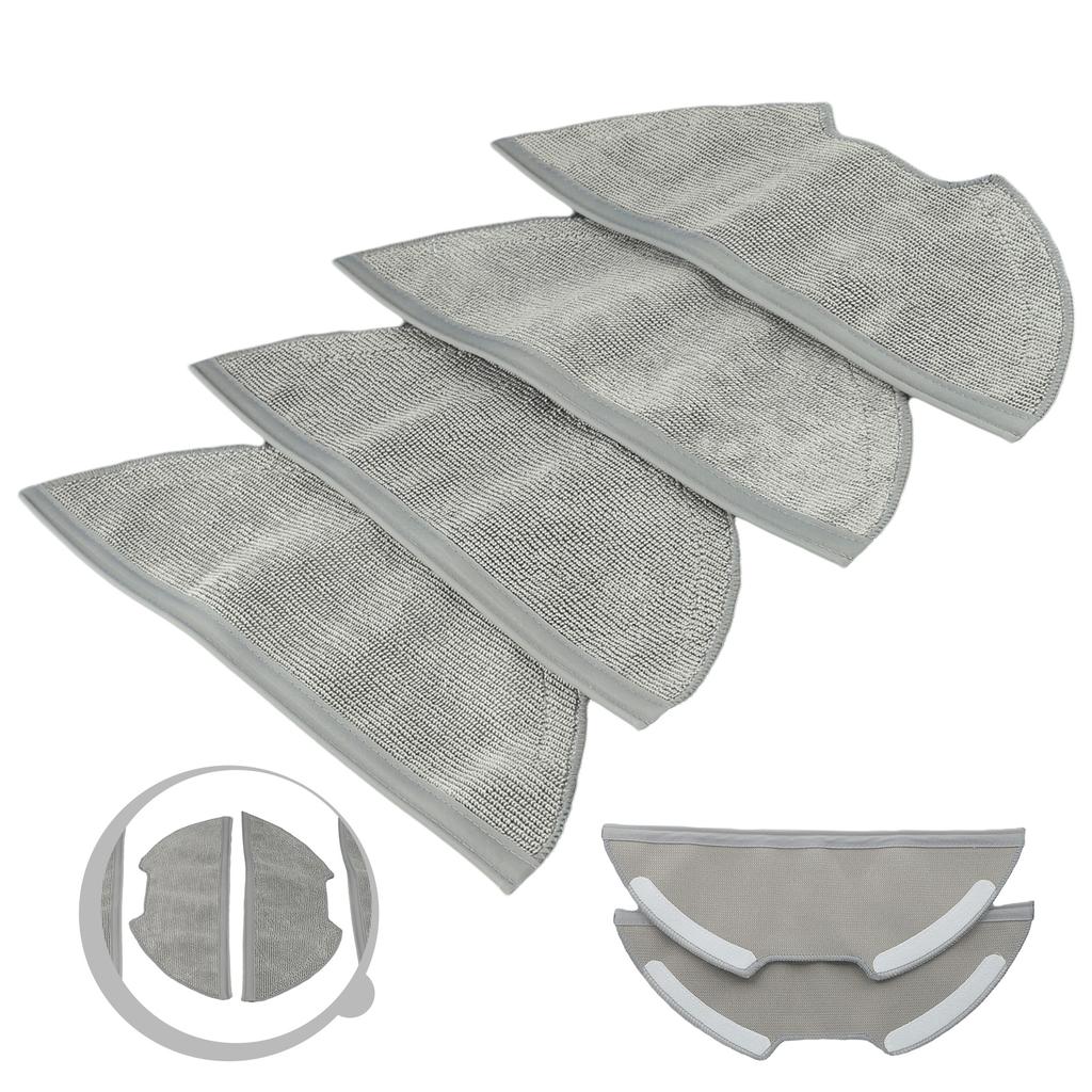 Compatible with For Midea M9 For Eureka E10S For Obode A8 Robot Vacuum Cleaner Mop Rags for Effective Cleaning