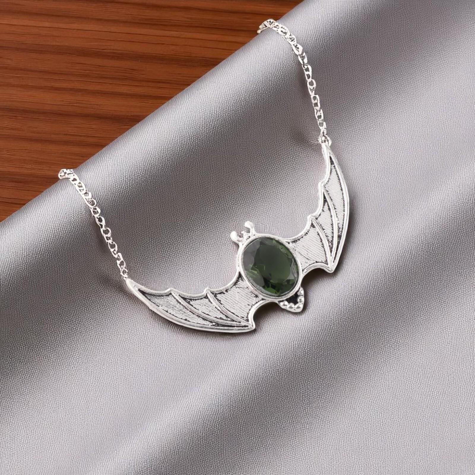 

Green Tourmaline Gemstone 925 Sterling Silver Jewelry Pendant 1 Gift For Women CP-33-17