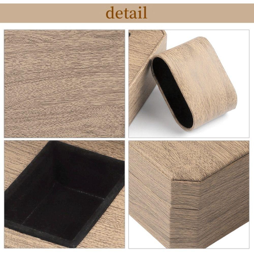 Dustproof Wrist Watch Display Box Portable Watch Storage Box Delicate Watch Storage Case Travel