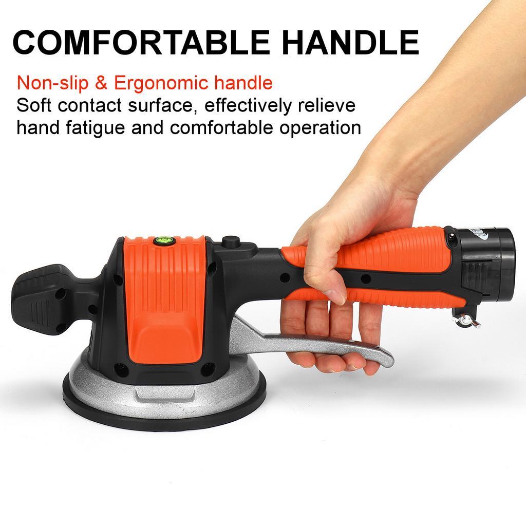 6 levels 16.8V Tile Floor Portable Power Tool Lithium Battery Wall Tile Vibration Leveling Tools Professional Wireless Tile Leveling Machine