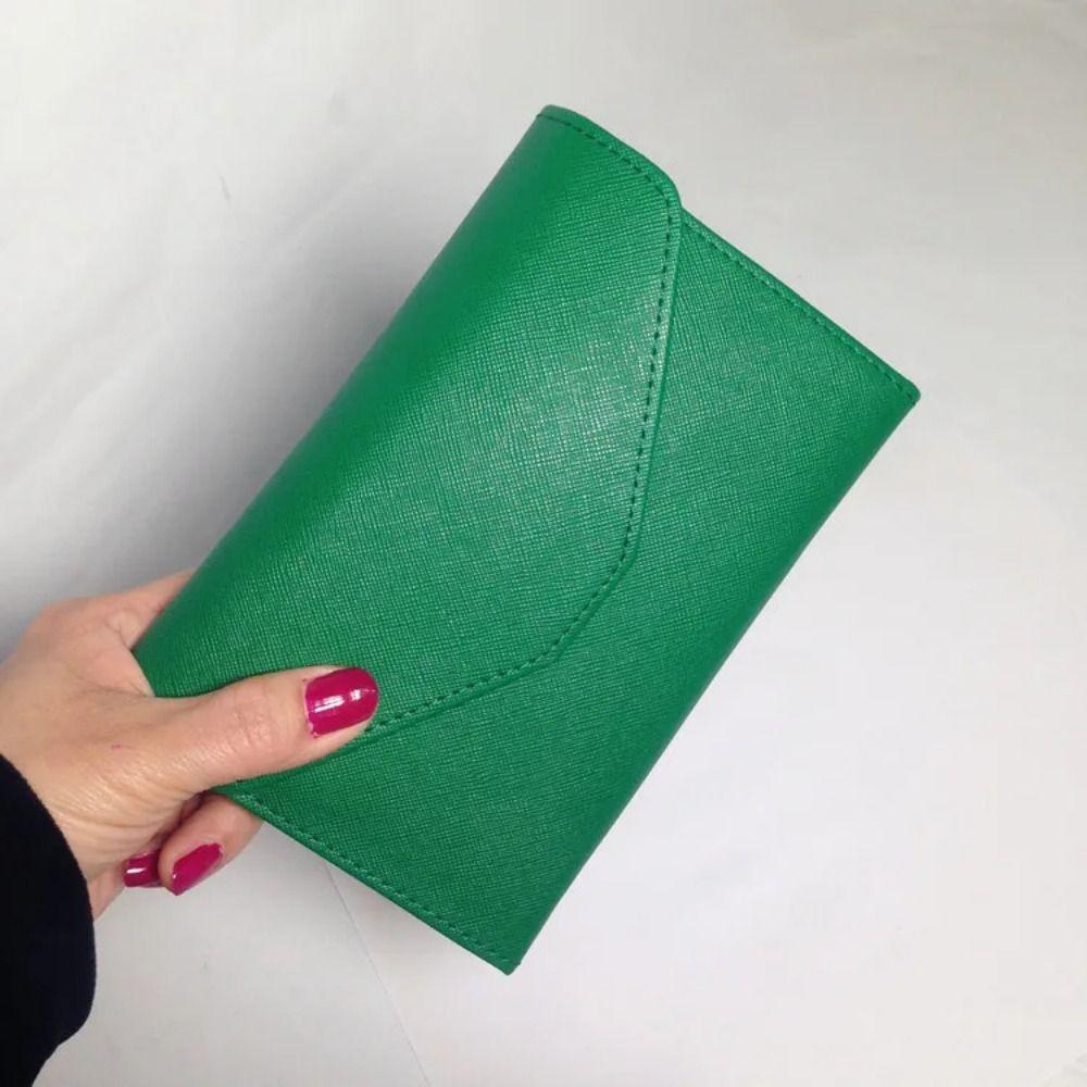 PU Leather Leather Passport Holder Portable RFID Blocking Wallet  Travel Accessories