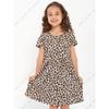 M-innie 3d Printed Cute Cartoon Princess Dress For Girls Game Nightgown Parent-Child Clothing Birthday Present